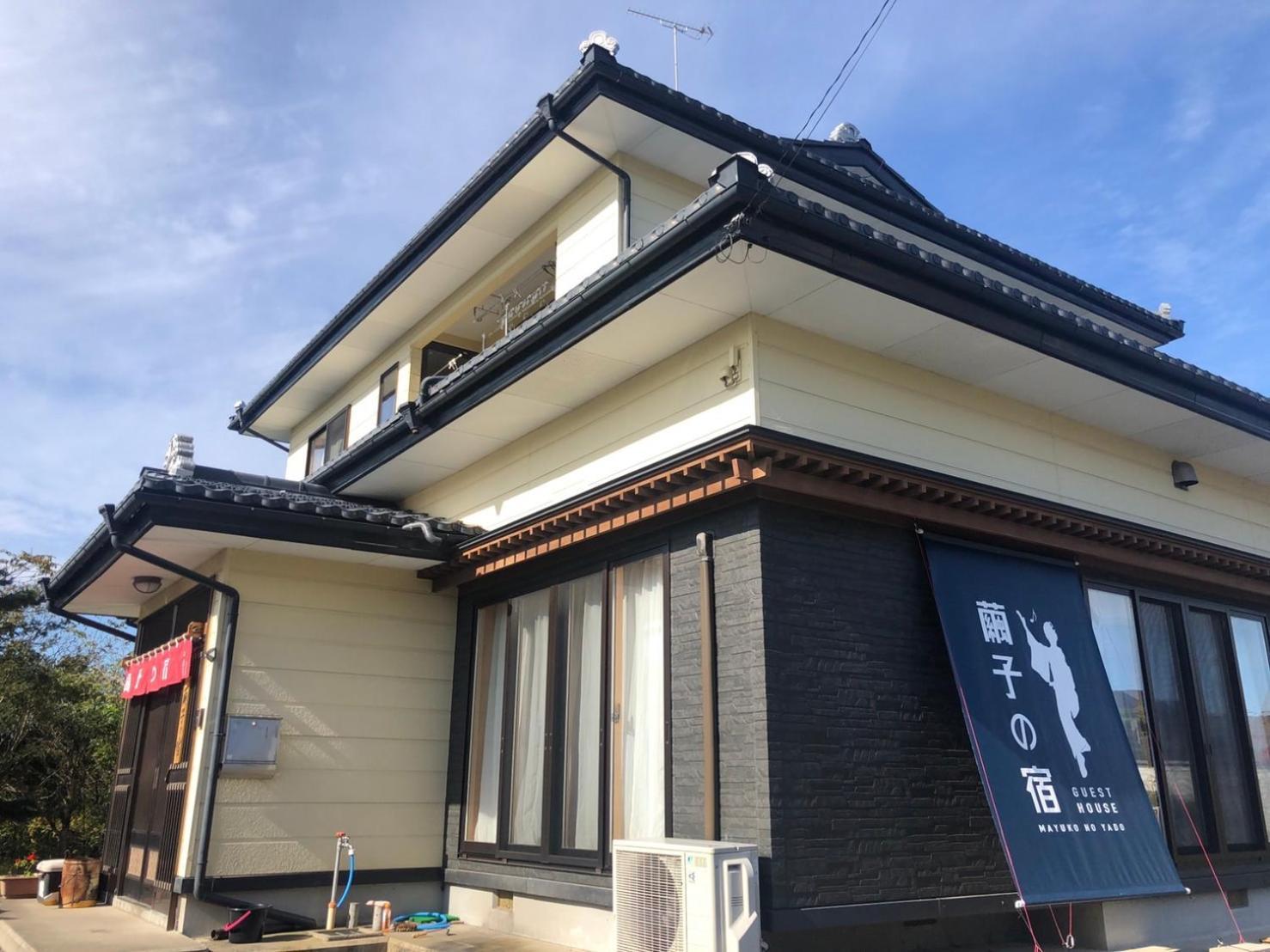 青森伝統芸能を楽しめる繭子の宿 Hachinohe Buitenkant foto